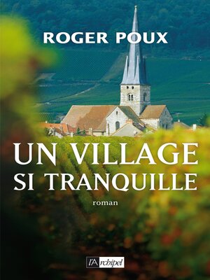 cover image of Un village si tranquille